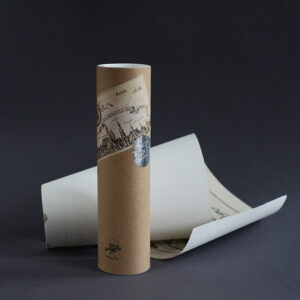 Кракаў 1618. Гравюра ручнога друку