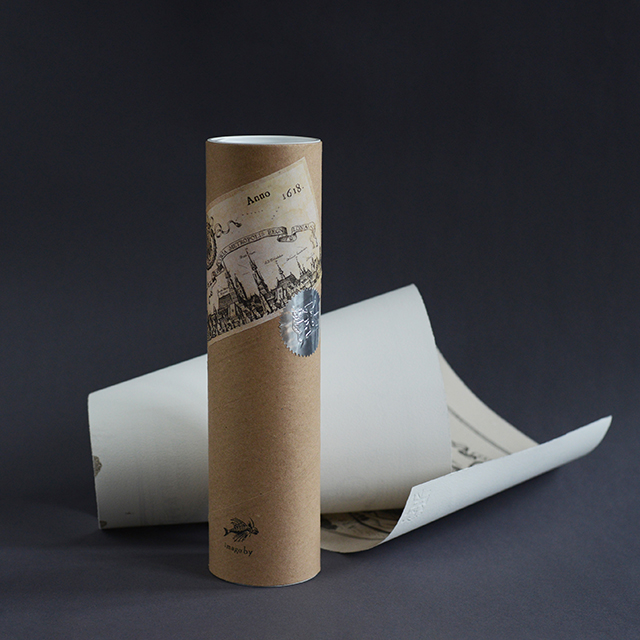 Кракаў 1618. Гравюра ручнога друку